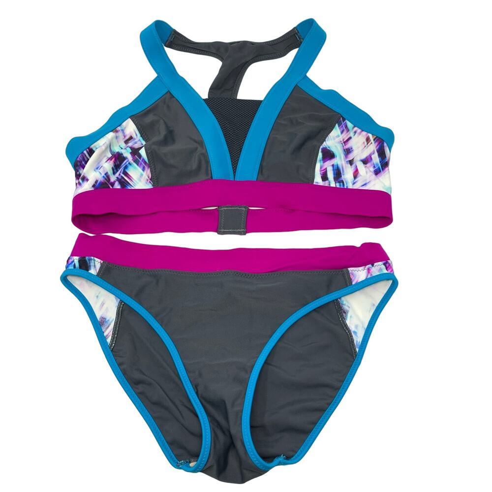 Sweaty Betty Women's Size Small/Large Wave Break Racerback Bikini Set *READ